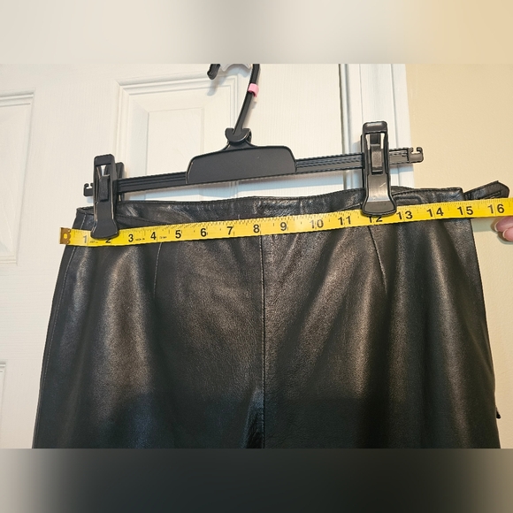 Black Leather Pants - Picture 4 of 7